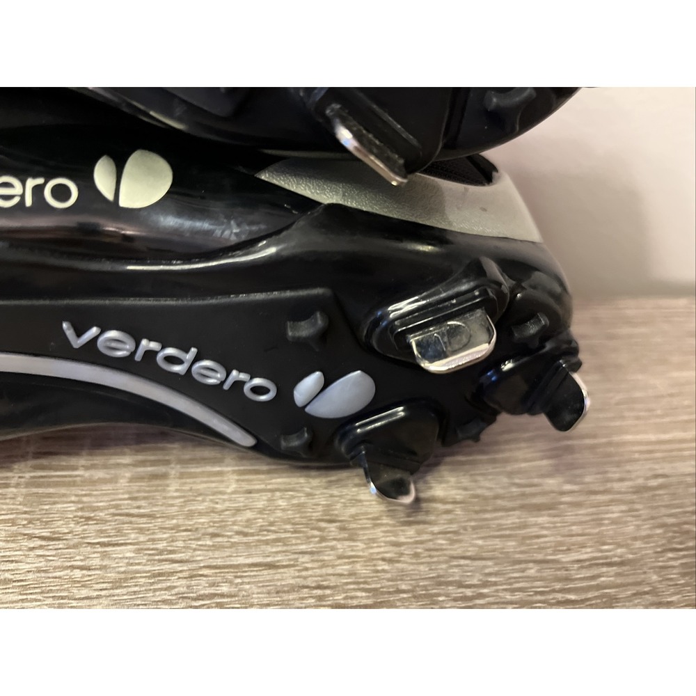 Verdero‎ Metal Sports Black Cleats Men Boys Size 7.5 New No Box! Baseball - Picture 10 of 10